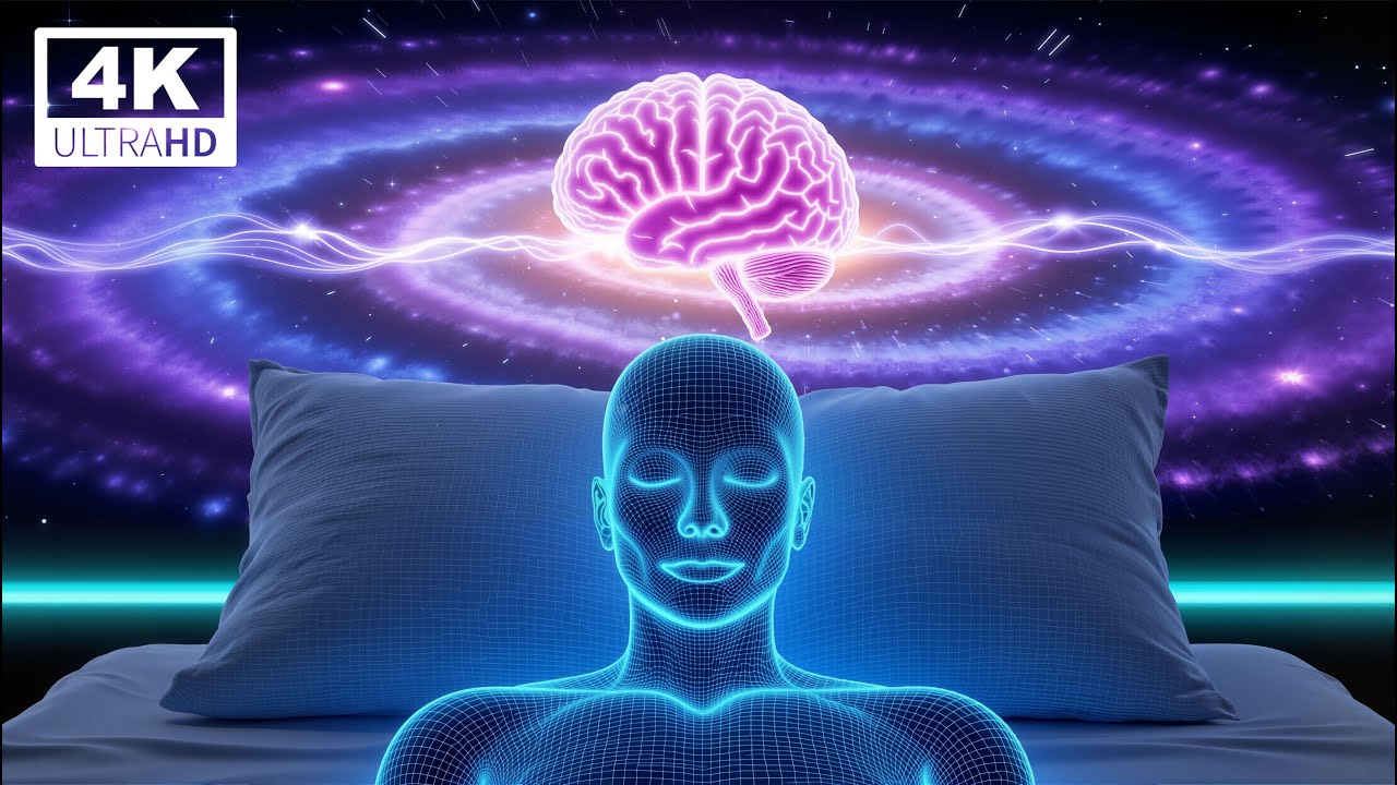 432Hz + 528Hz + 741Hz | Deepest Healing Sleep: Full Body Regeneration & Stress Relief