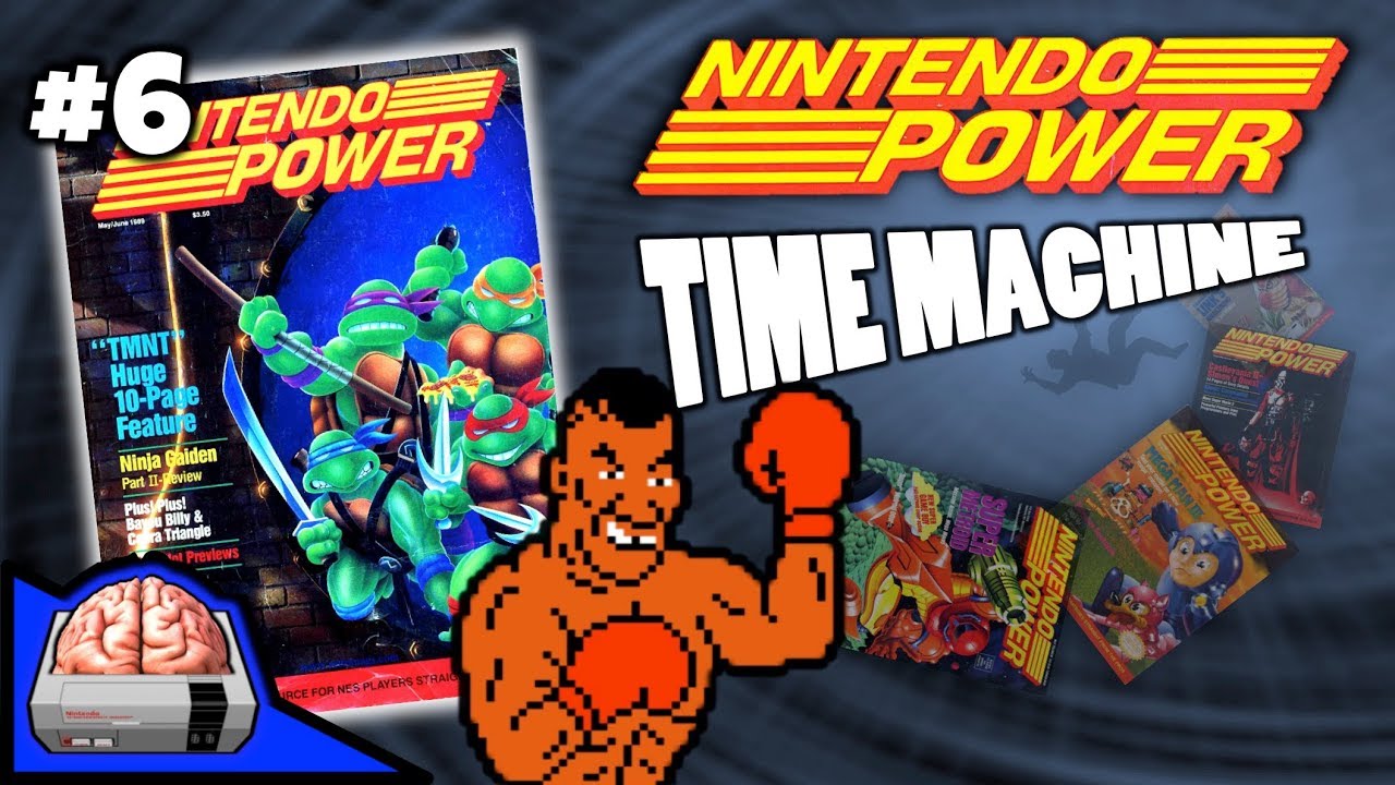 Nintendo Power Time Machine #6 — Teenage Mutant Ninja Turtles TMNT NES