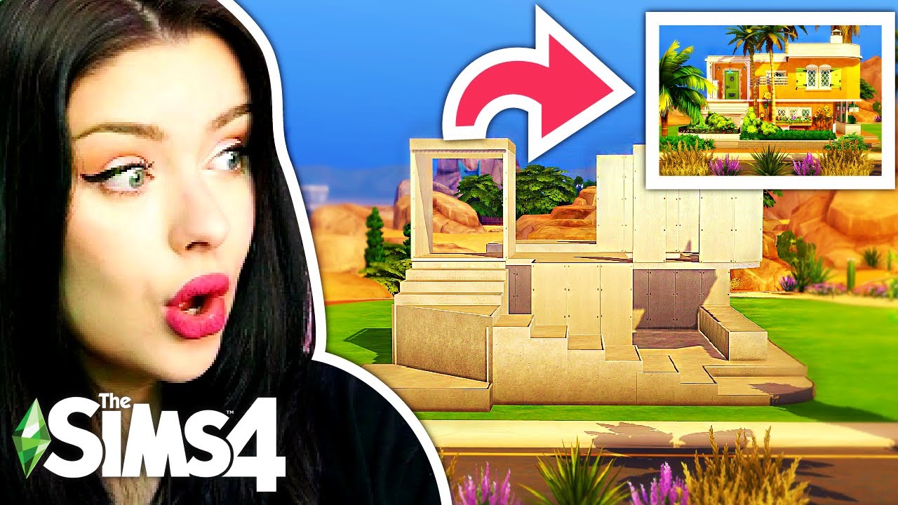 Пробуем НОВЫЙ вызов Кейт Эмеральд «Платформа-оболочка» в The Sims 4 // Sims 4 Build Challenge