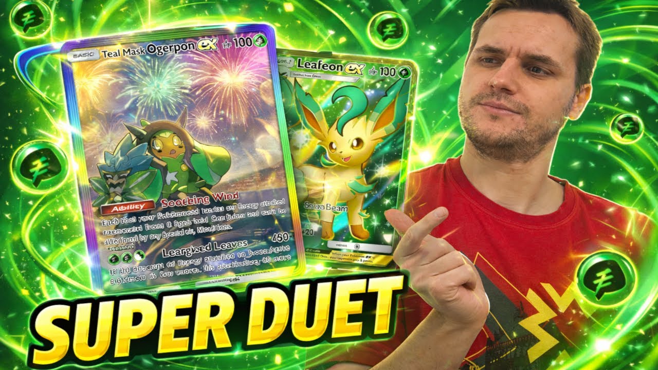 Super duet, którego meta nie chciała 🌿 Teal Mask Ogerpon Ex i Leafeon Ex