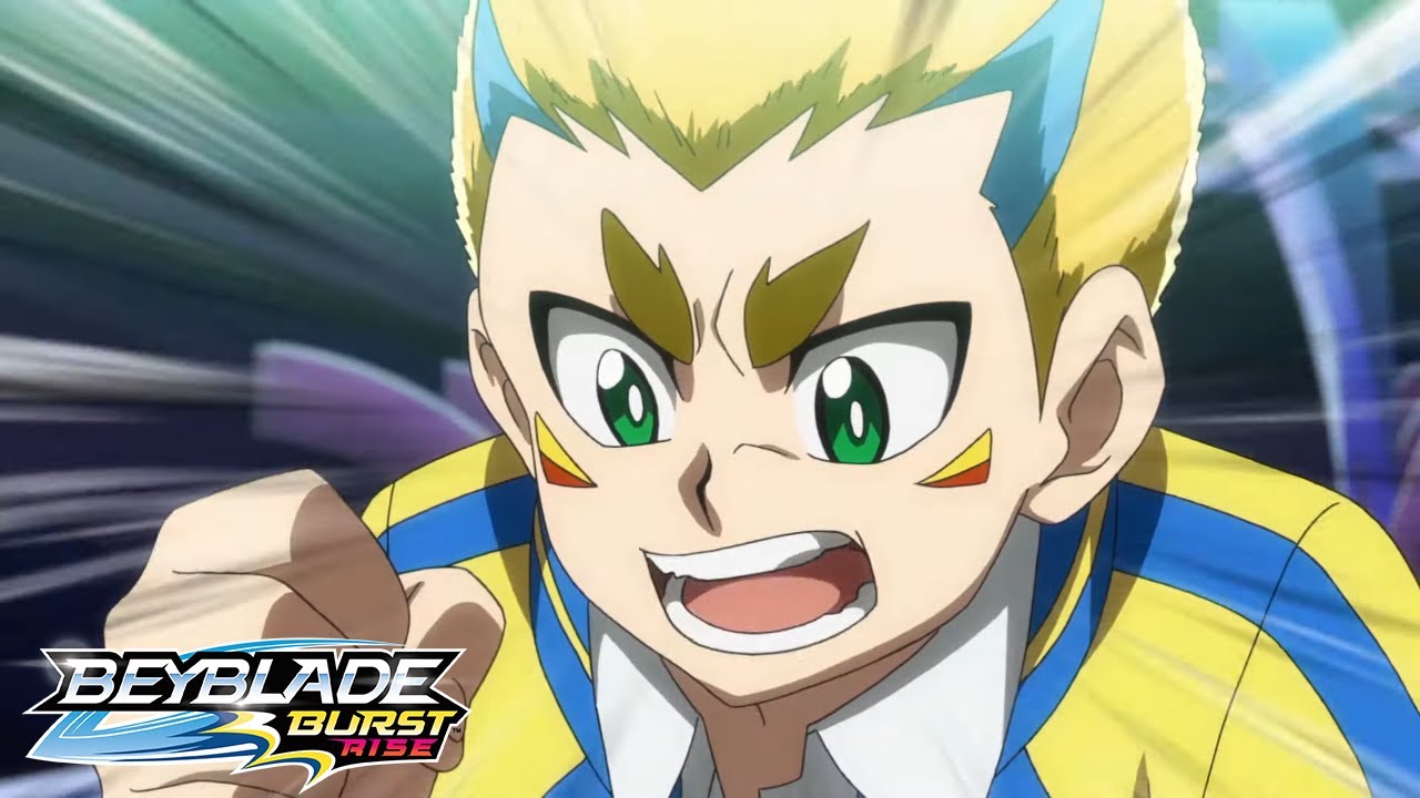 BEYBLADE BURST  RISE Episodio 21 Parte 2: ¡Hyper Entrenamiento! ¡Batalla de Exhibición!