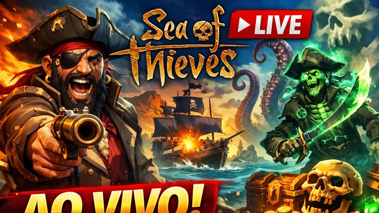 Jogando SEA OF THIEVES | Alto Mar