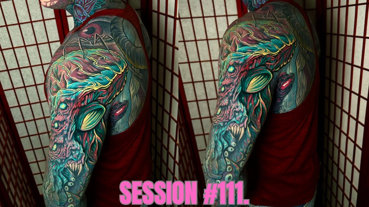 Session #111 Layering, and full face tattoo talk.  #ink #inked #tattoos