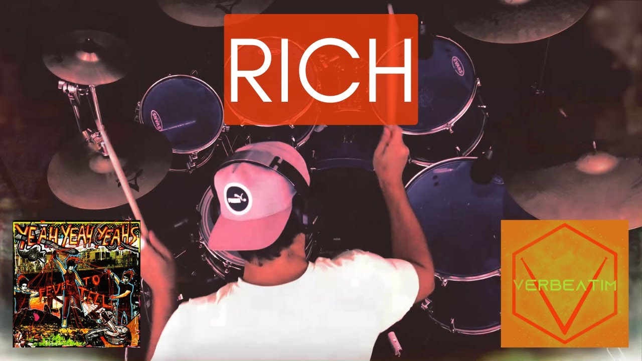 Rich | Yeah Yeah Yeah's | Drum Playthrough | w/ Track | Brian Chase (4K)