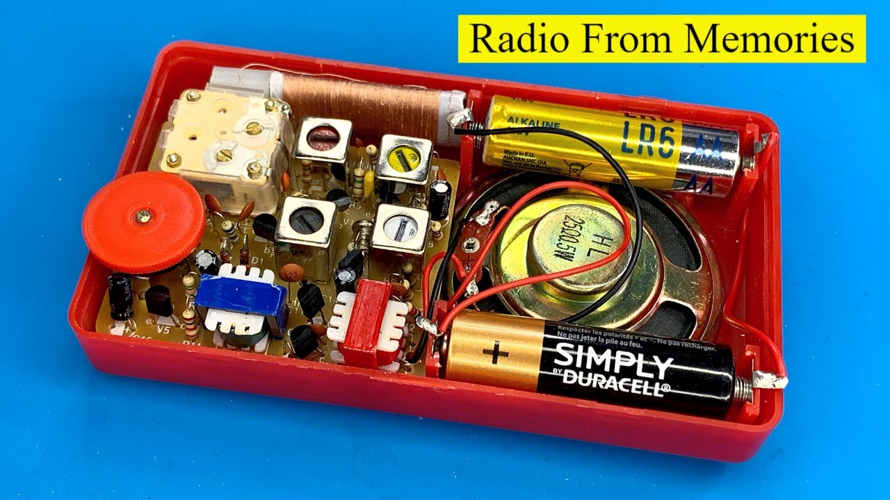 как сделать радио AM | AM Radio Electronic DIY Kit | Сборка и запуск