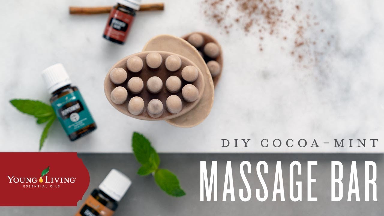 DIY Cocoa-Mint Massage Bar | Young Living Essential Oils