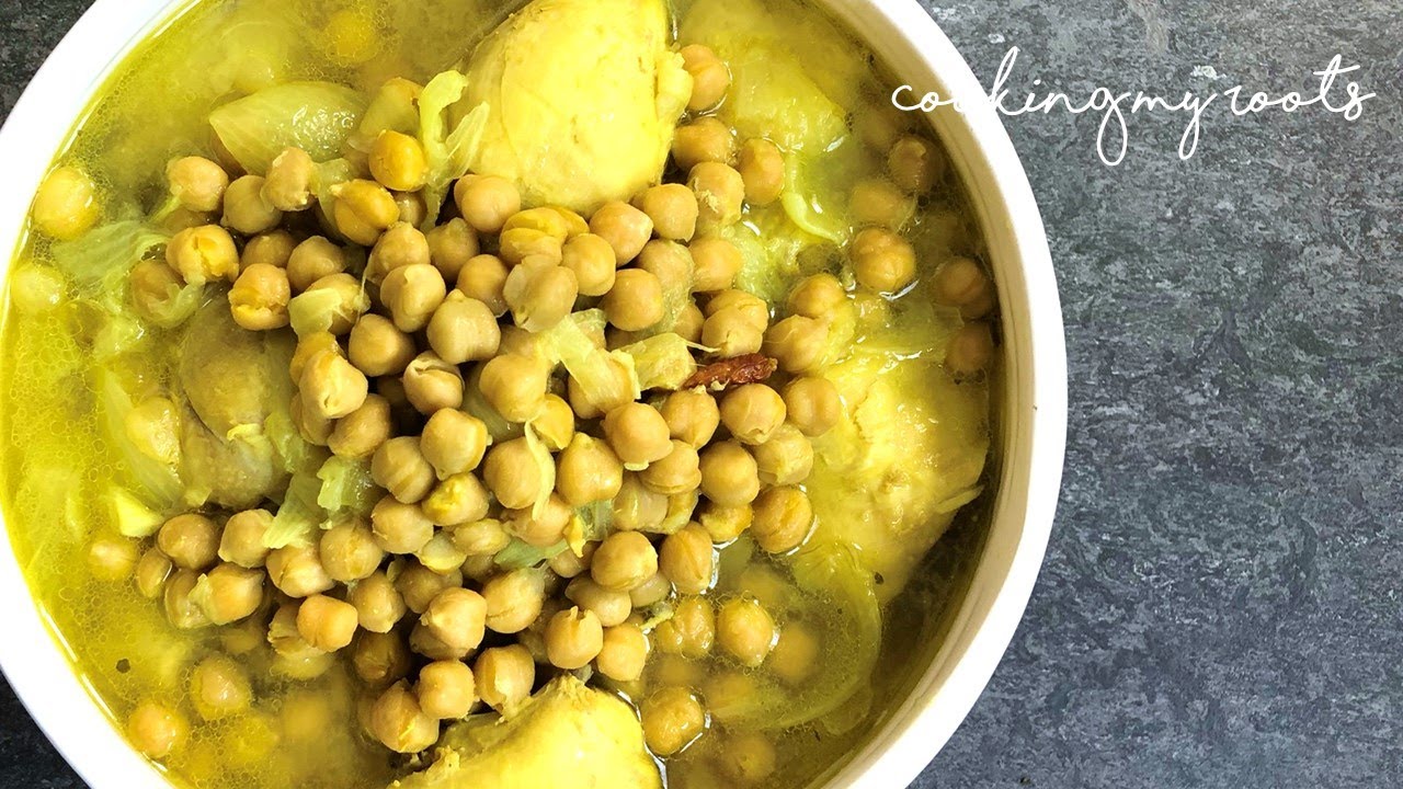 Kurdish chickpea stew | Afika nûka | Nokaw | cooking my roots