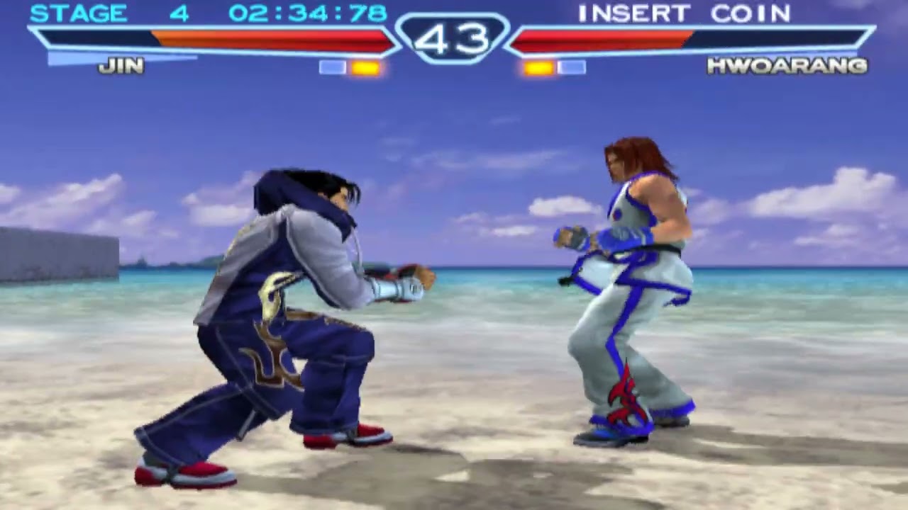 Tekken 4 Arcade - Jin (PCSX2)