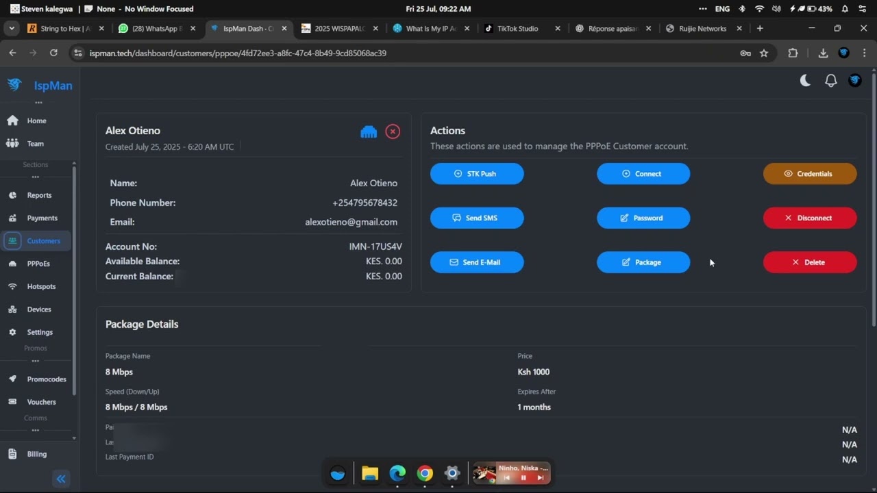 How to Add PPPoE Clients & Customize Captive Portal in ISPman Billing System | Step-by-Step Guide
