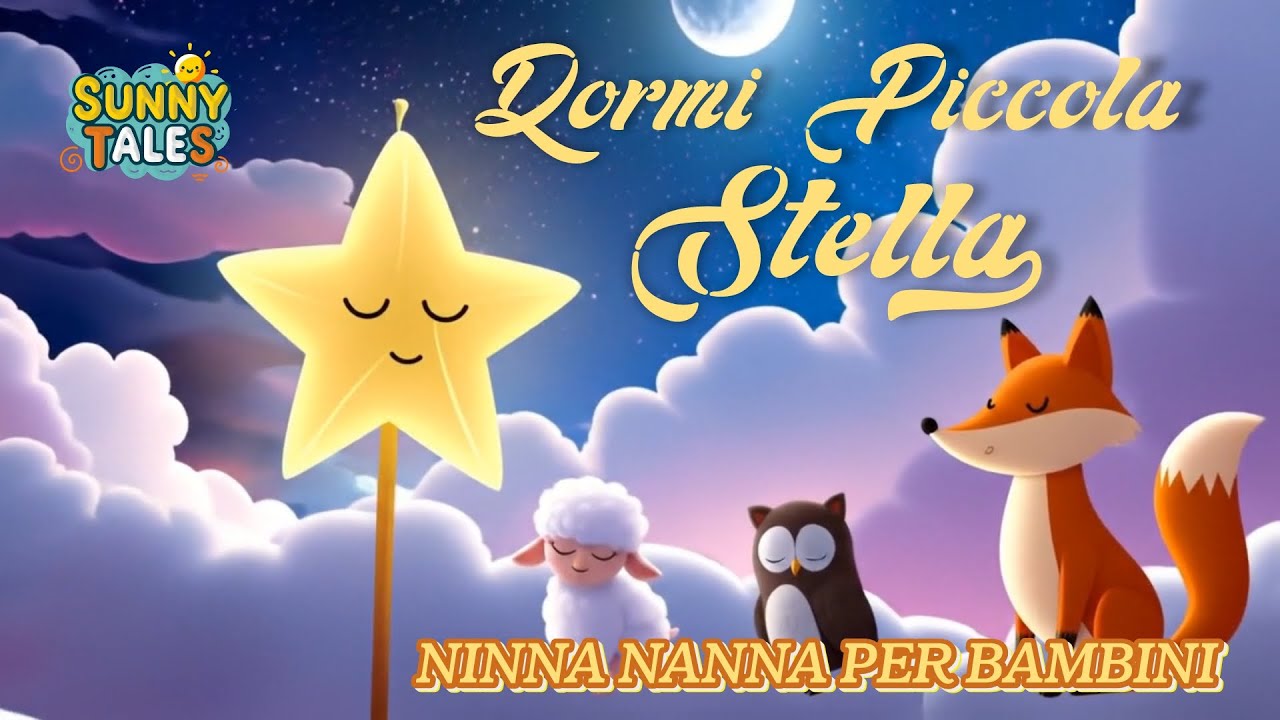 Dormi, piccola stella 🌟 | Ninna nanna rilassante per bambini con animali dolci