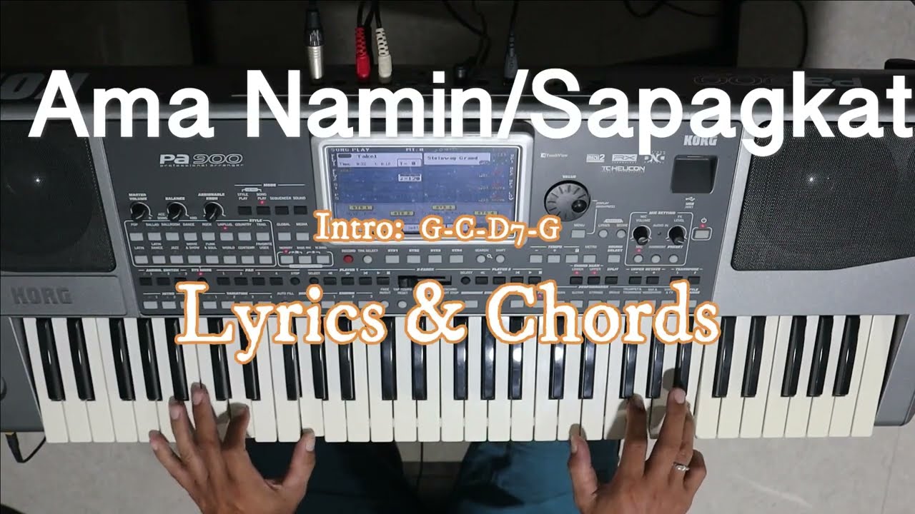 Ama Namin/Sapagkat (Misa ng Sambayanan by Eduardo P. Hontiveros)Chords & Lyrics.