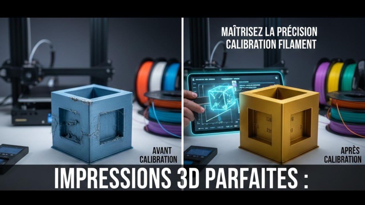 Impressions 3D Parfaites : Les 3 étapes de base pour calibrer un filament