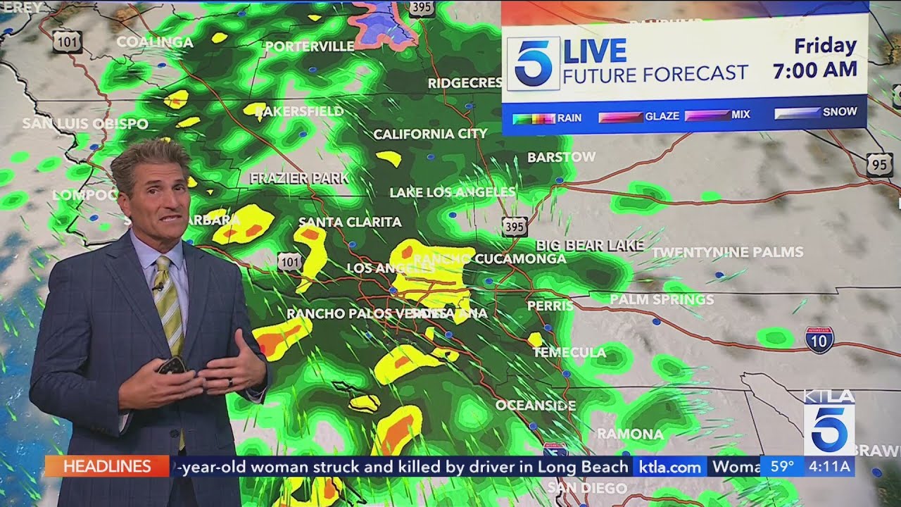 Storm poised to soak Southern California with days of rain, possible flooding