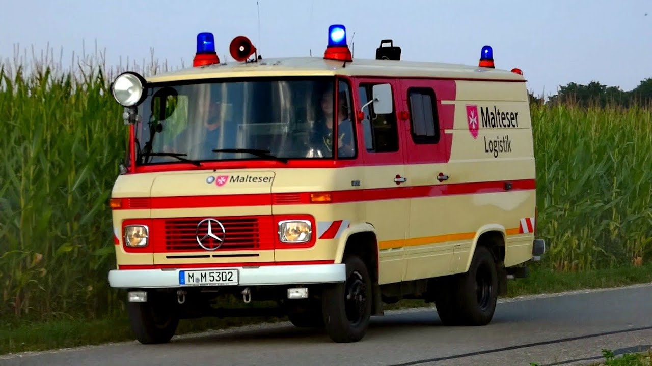 [Mercedes-Benz 409] Logistikfahrzeug Malteser Taufkirchen