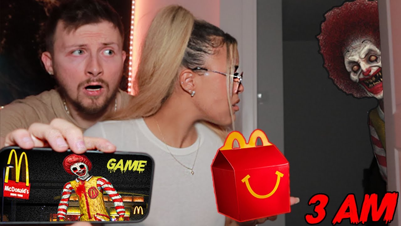 DO NOT PLAY THE SCARY RONALD MCDONALD GAME AT 3AM (TERRIFYING!!)