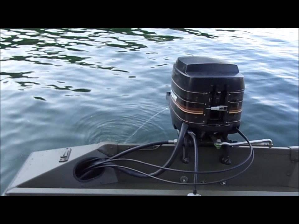 16' Bass Tracker, Mercury 35 HP  on the lake.