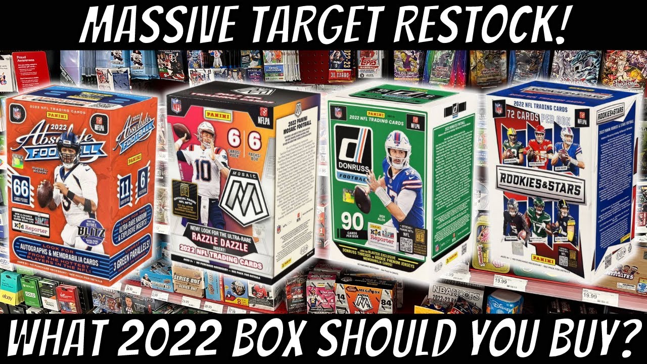 What 2022 Football Blaster Should YOU Buy?! Absolute, Mosaic, Donruss, Or Rookies & Stars!