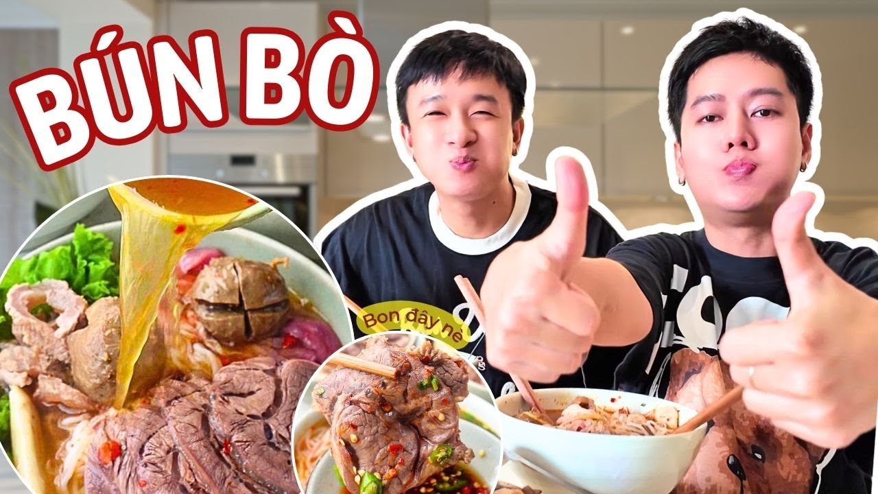 Cách Làm Bún Bò Lười Đơn Giản Tại Nhà Cùng Bon Nha | Bon đây nè