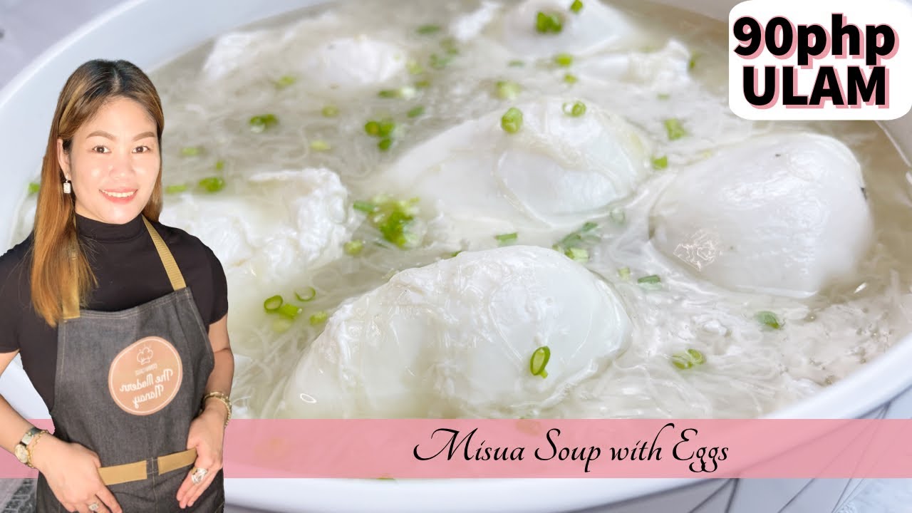 Misua Soup with Eggs | 90php Ulam | Connh Cruz