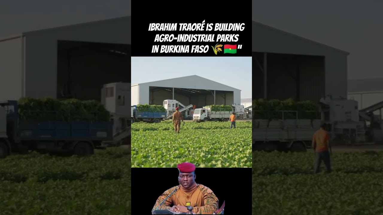 Ibrahim Traor&eacute;&rsquo;s leadership is building agro-industrial parks in Burkina Faso #ibrahimtraor&eacute;