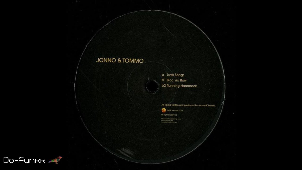 Jonno & Tommo - Running Hammock [Trelik ‎– TR028]