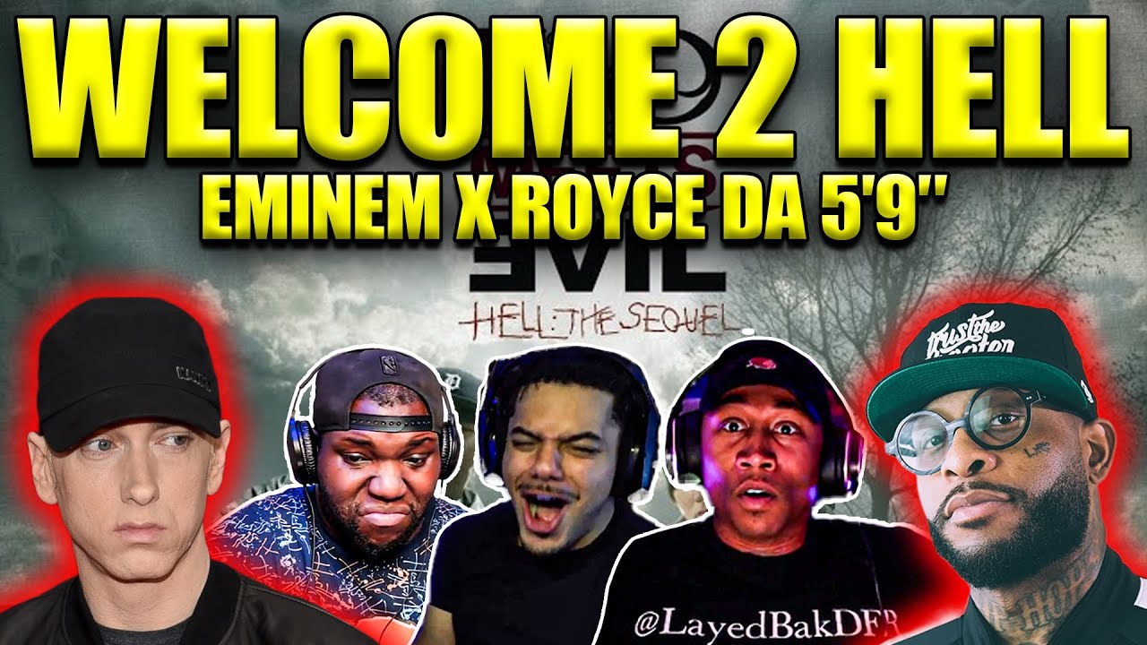Эминем и Ройс Da 5'9 УНИЧТОЖИЛИ этот трек! | Bad Meets Evil - Welcome To Hell, РЕАКЦИЯ, сборник