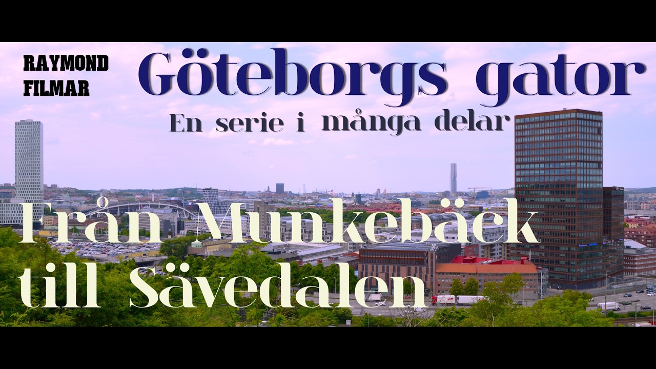 Göteborgs gator. Från ICA Munkebäck till Preem Sävedalen via Torpavallsg o Göteborgsv. Del157 260209