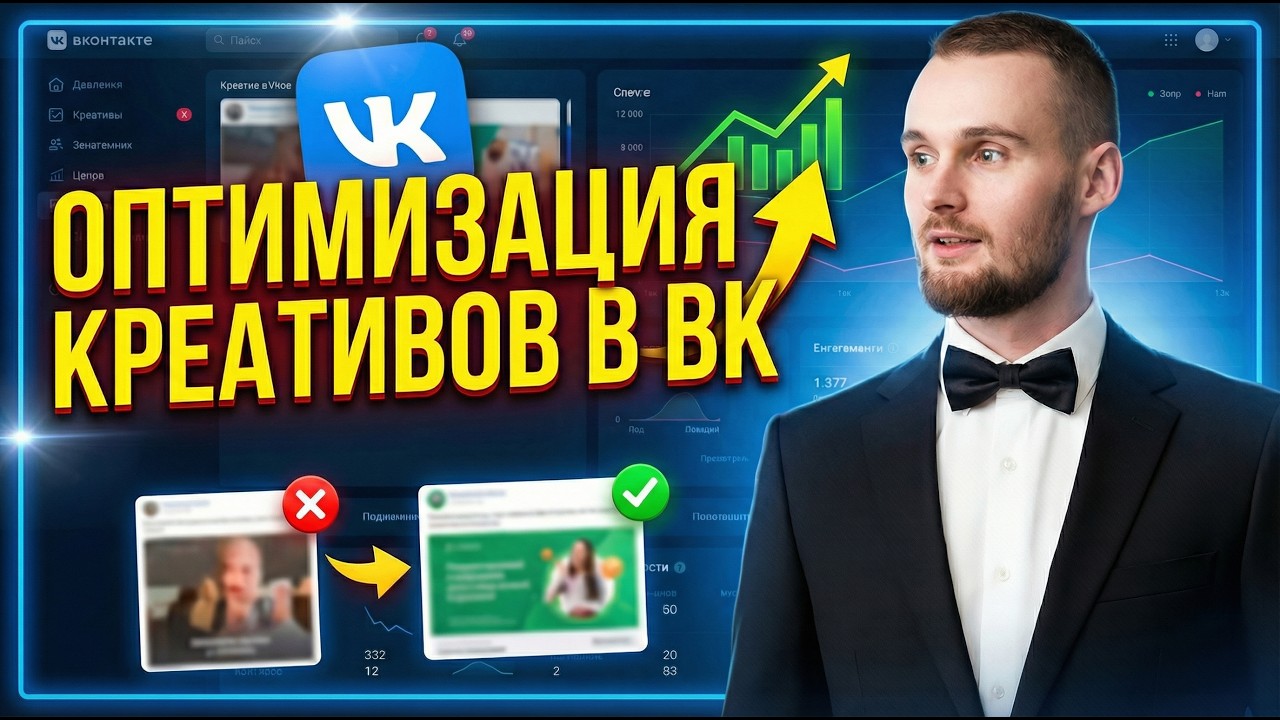 Оптимизация креативов - таргет ВК