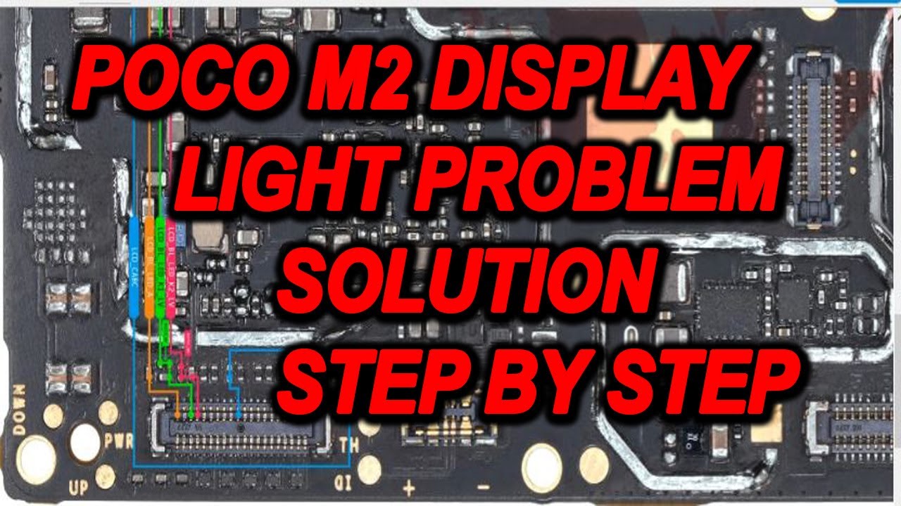 Poco m2 display💥 light problem solution✅ step by step