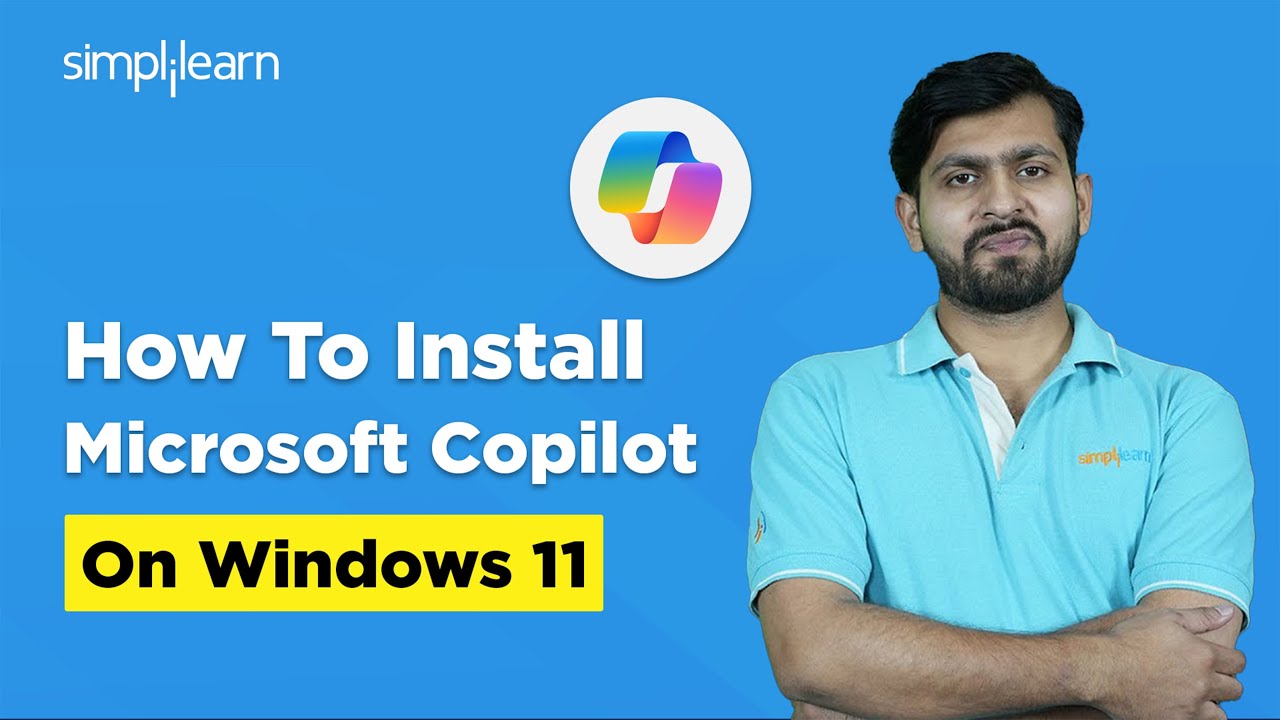 Как установить Microsoft Copilot в Windows 11 | Как установить Microsoft Copilot | Simplilearn