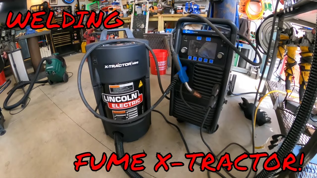 NEW LINCOLN ELECTRIC ~ Mini FUME X-TRACTOR ~ For Those Cold 