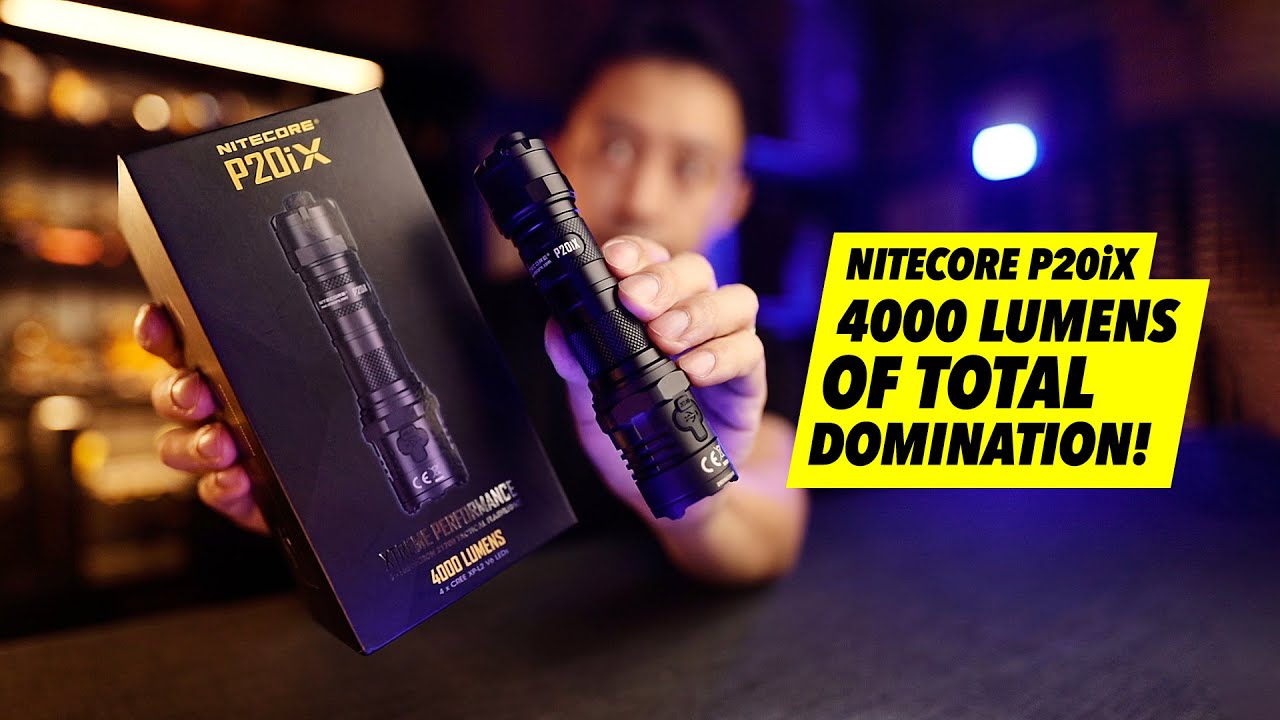 4000 люменов абсолютного доминирования! Nitecore P20iX (первый взгляд)