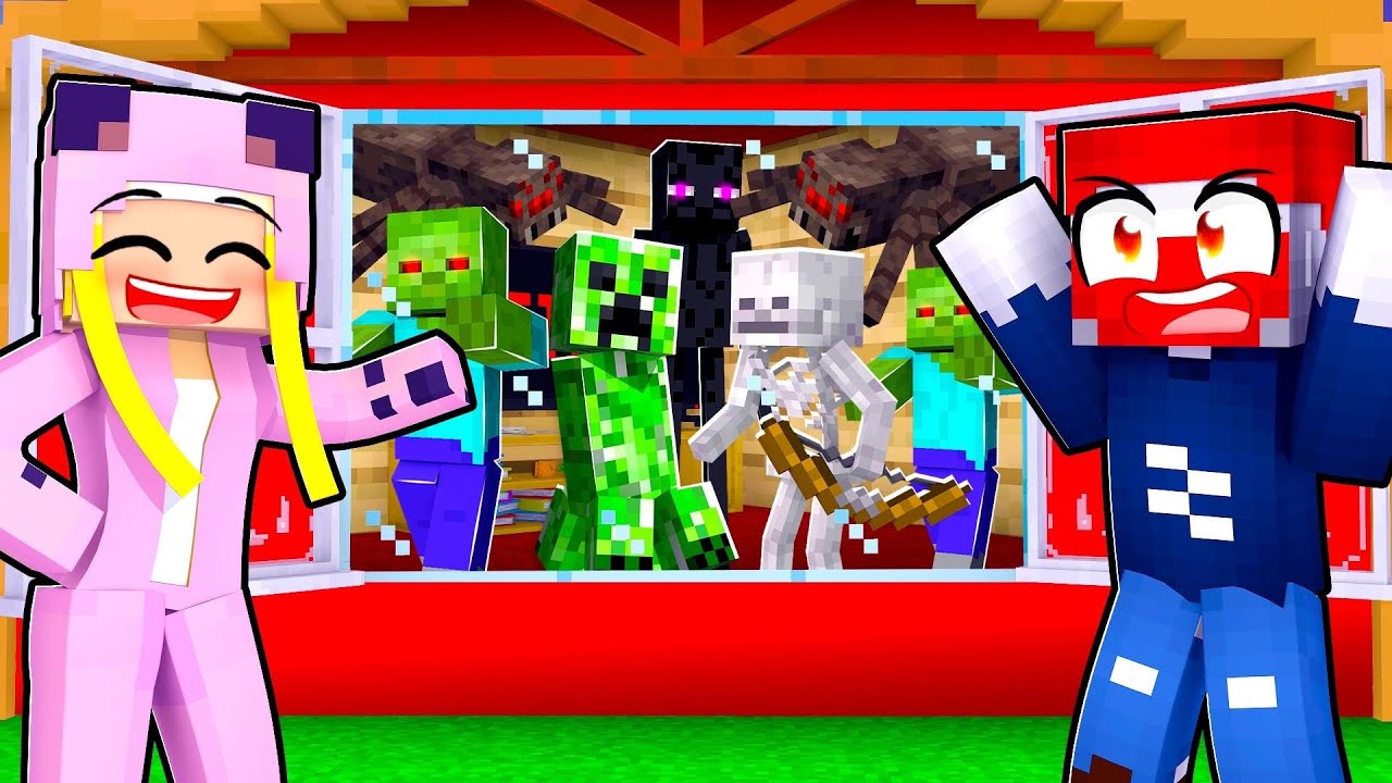 MONSTER PRANK an BENX! Minecraft Freunde