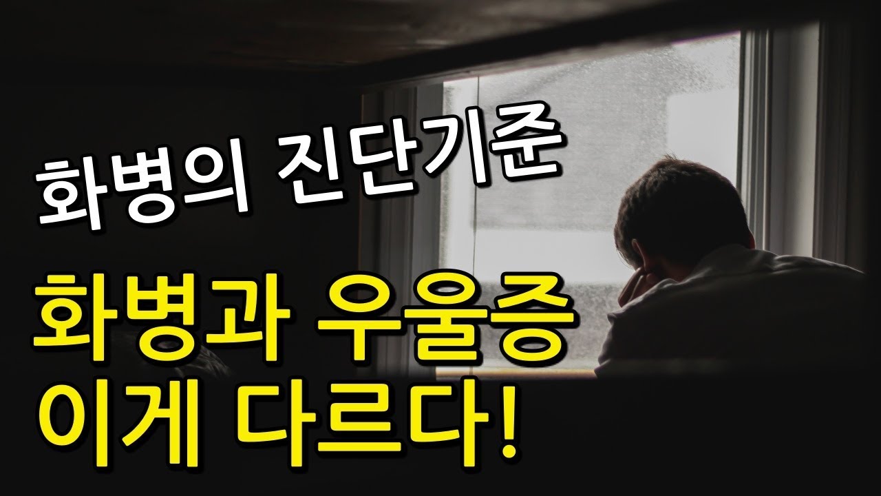 화병 우울증 구분법 (화병 진단기준) - 정신과의사 강의