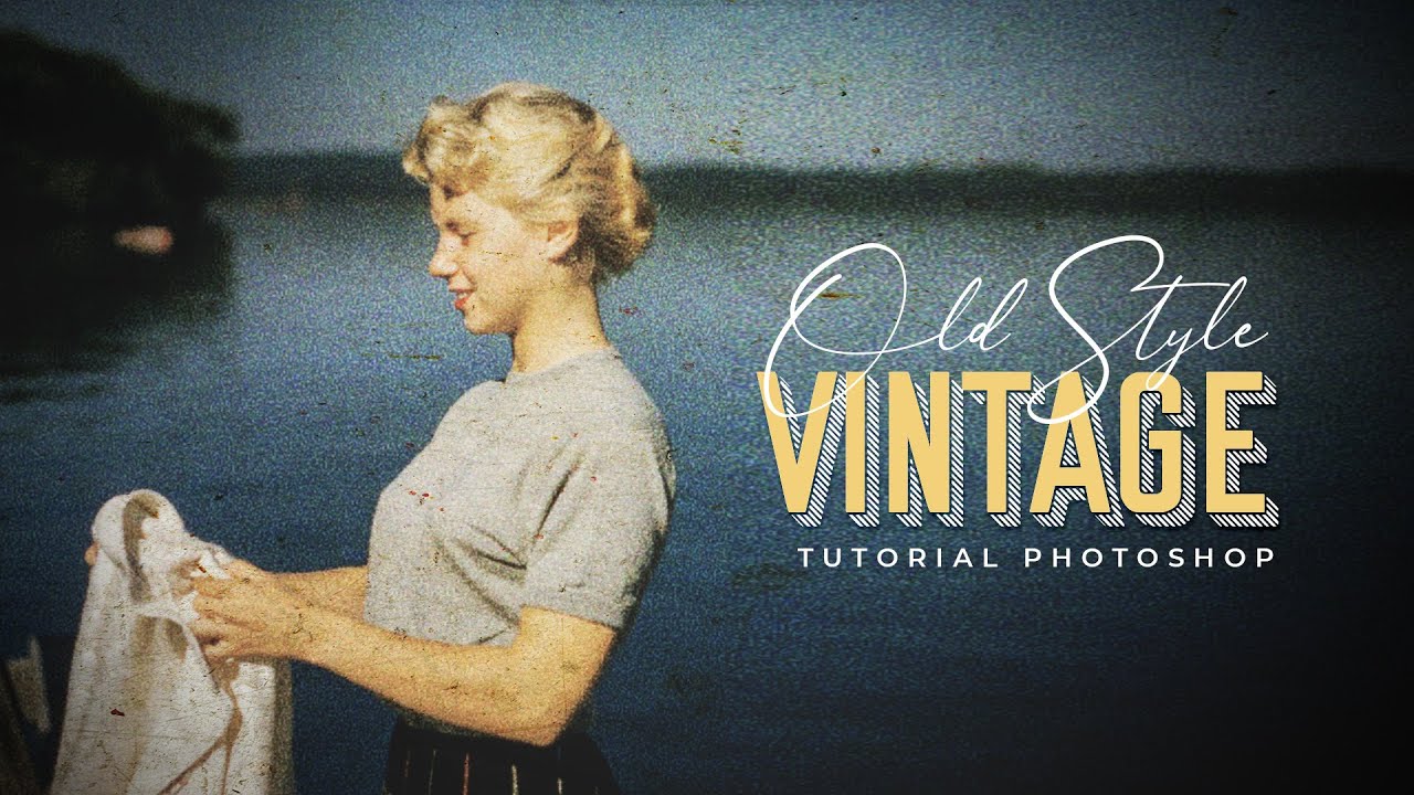 Effetto VINTAGE Photoshop: Come invecchiare una foto