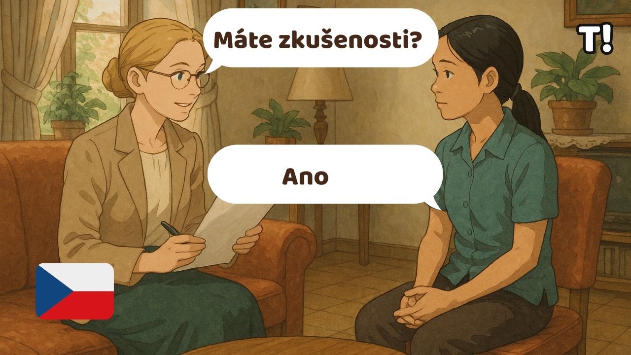 Учите чешский через реальные разговоры 🇨🇿 | 5 простых диалогов для начинающих
