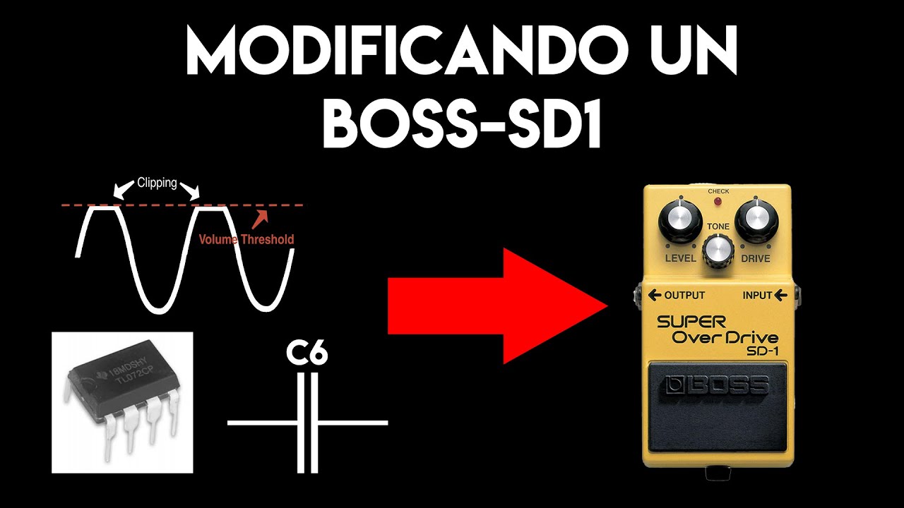 3 modificaciones FÁCILES para el Boss SD1!