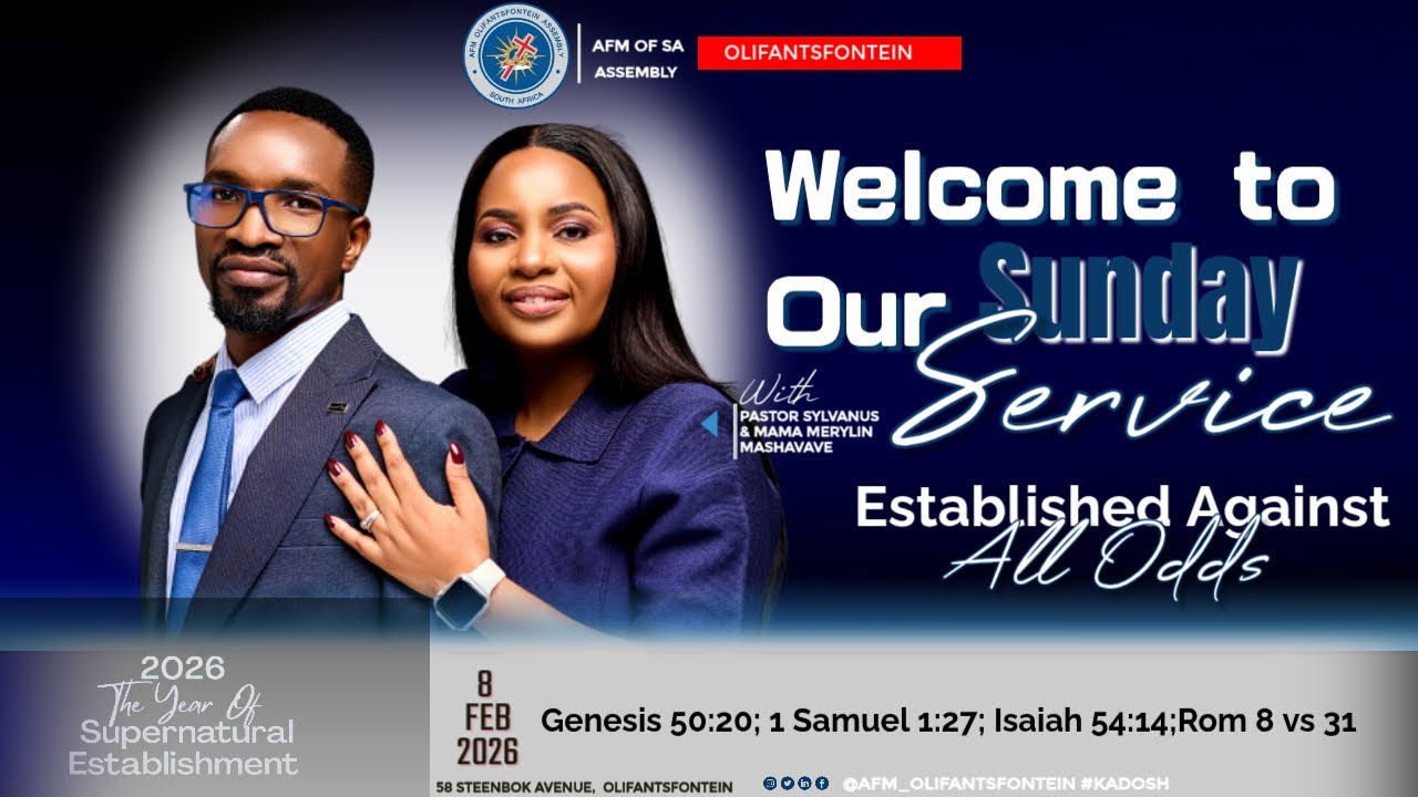 Sunday Service || 08 Feb 2026 || Title: Established Against All Odds