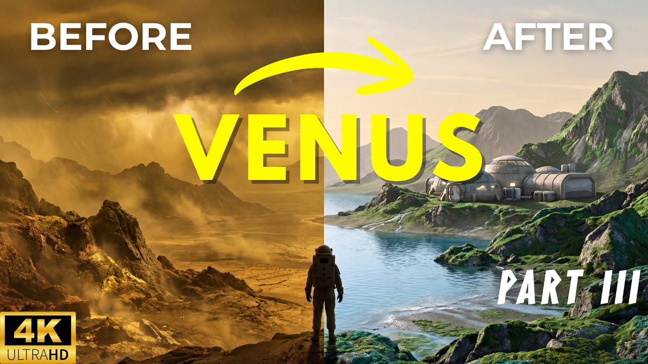 Terraforming Venus Part 3: Building a Magnetic Shield & The First Living Biosphere