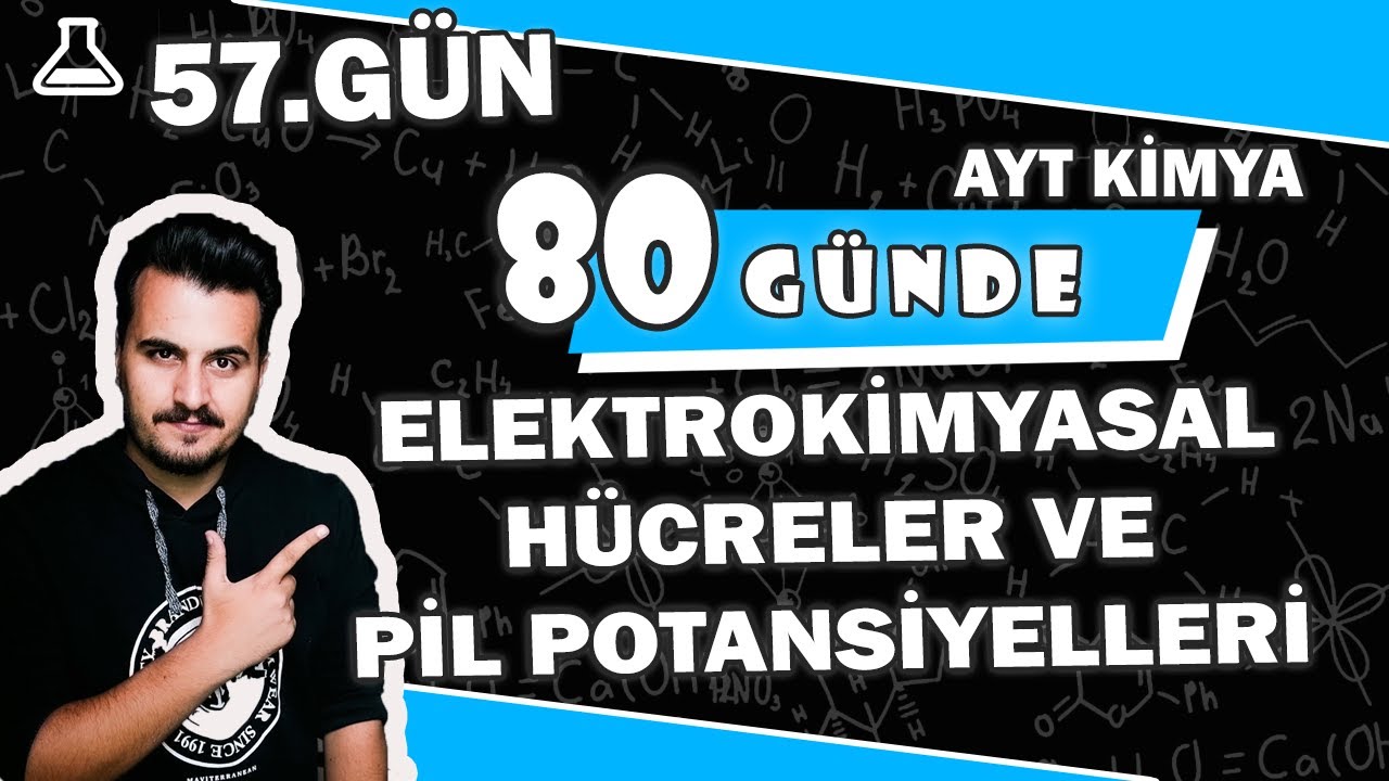 Elektrokimyasal Hücreler | 80 Günde Ayt Kimya Kampı |  57.Gün