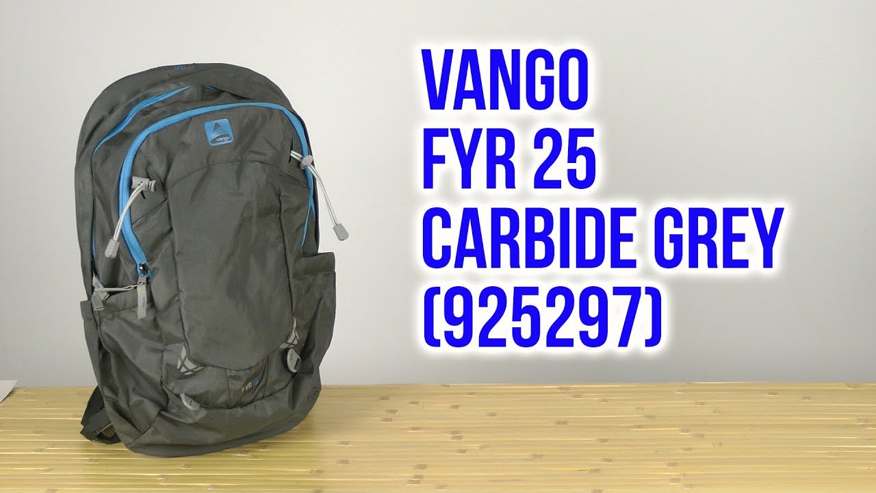 Распаковка Vango Fyr 25 Carbide Grey 925297
