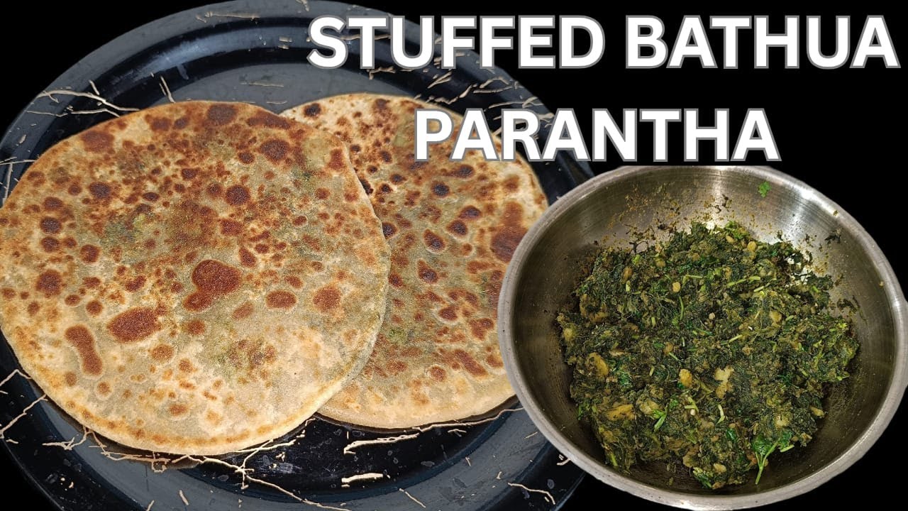 “Winter Special Bathua Stuffed Paratha | Bathua jo dinon tak store ho | Healthy + Tasty combo”