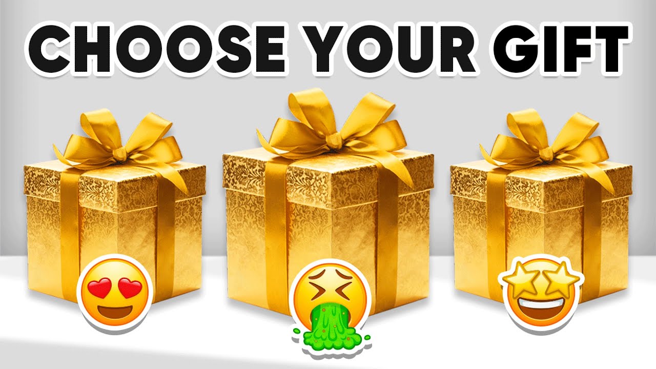 Choose Your Gift! - Are You a Lucky Person or Not? 😱 | Bunny Quiz