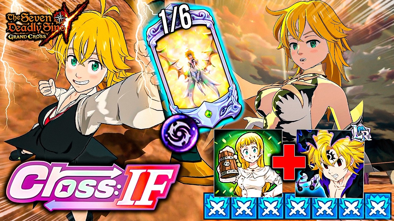 WHAT IF MELIODAS ROT&Iacute;SIMA!!! 🔥 NUEVO 7DS TEAM DESTRUYE PVP! 🙂 | Seven Deadly Sins: Grand Cross