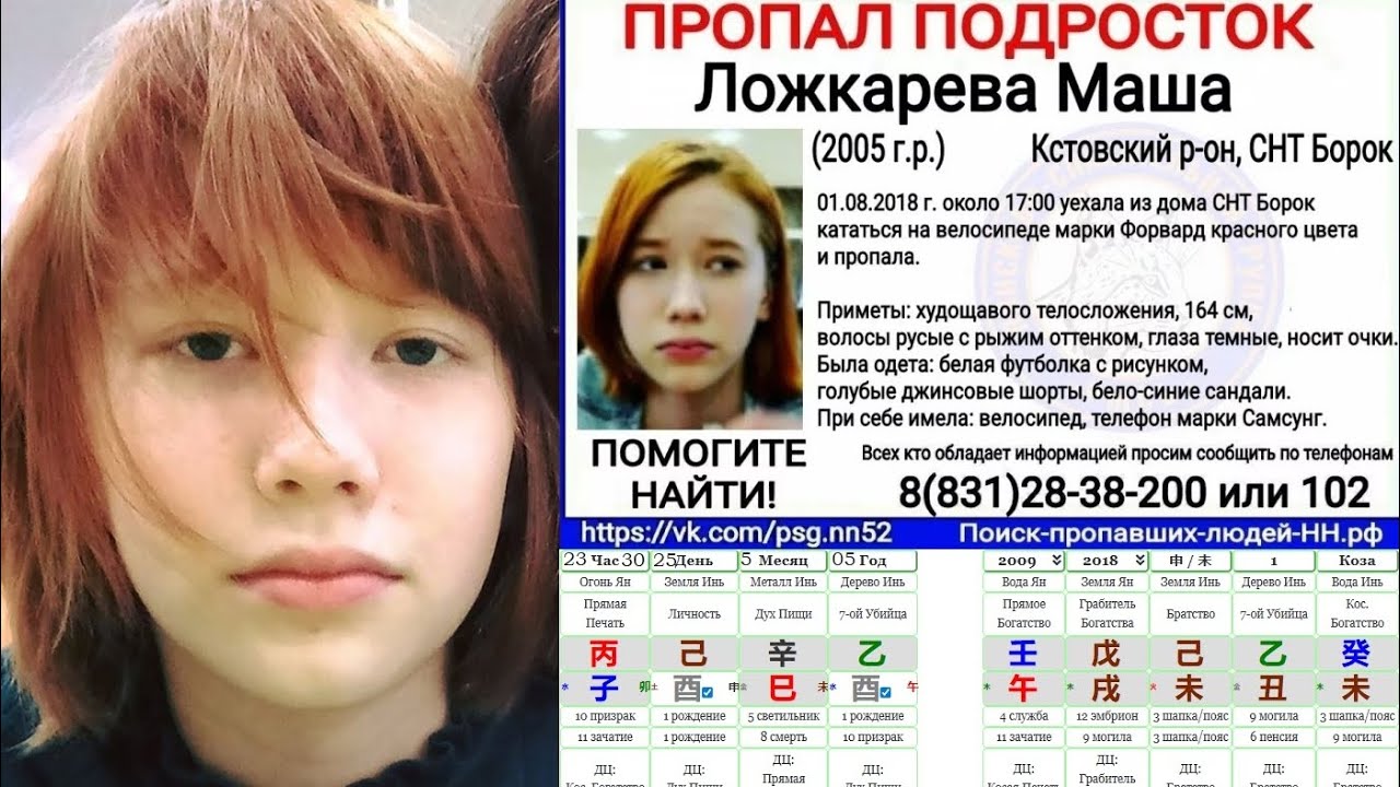 Что случилось с Марией Ложкаревой 01.08.2018 под Кстовом? Моногашев причастен?
