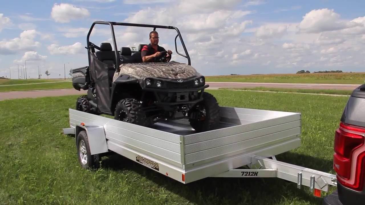 Aluma - 7212HSLR Solid Side with Pull out Ramp