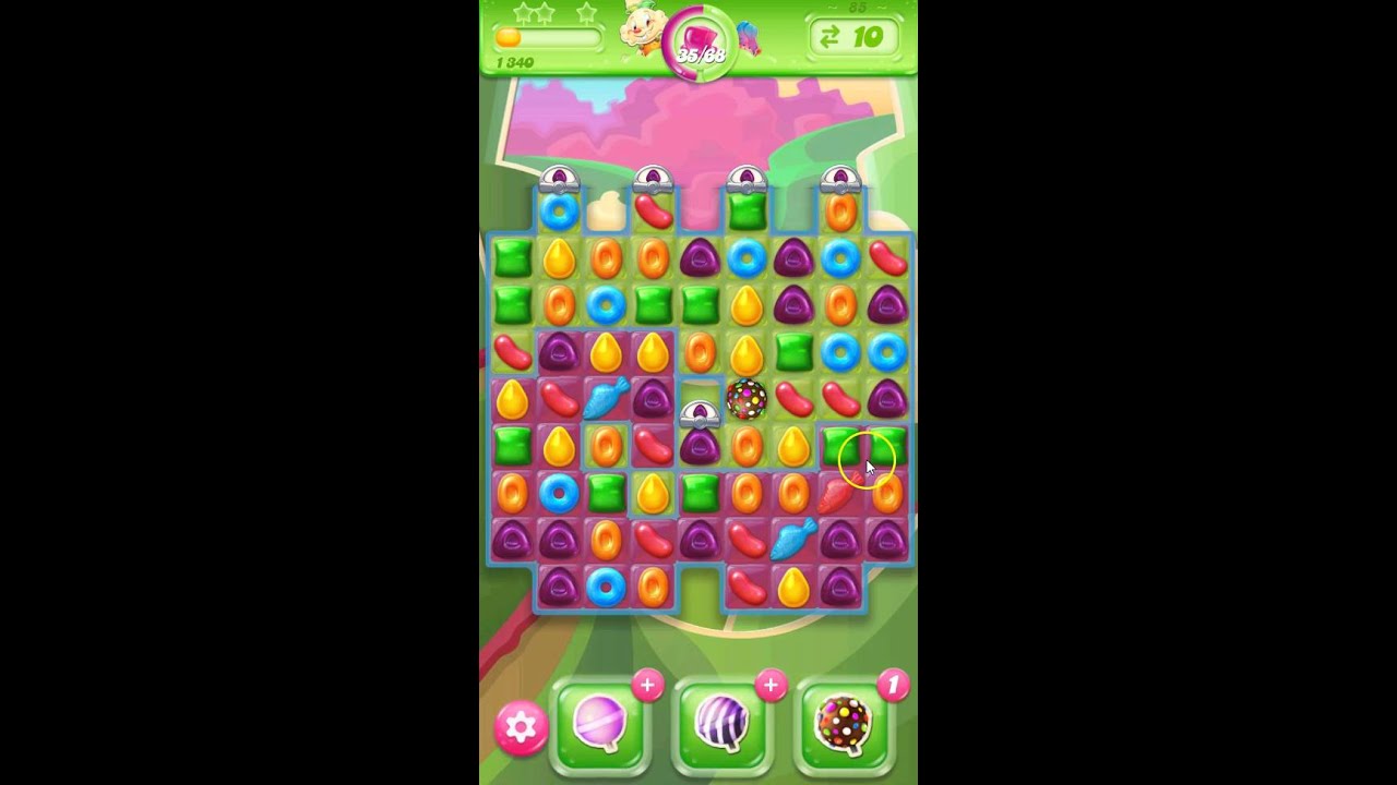 Candy Crush Jelly Saga Level 85 No Boosters