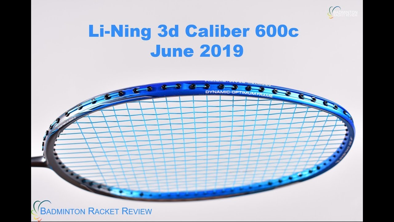 Обзор ракетки для бадминтона Li-Ning 3D Caliber 600c