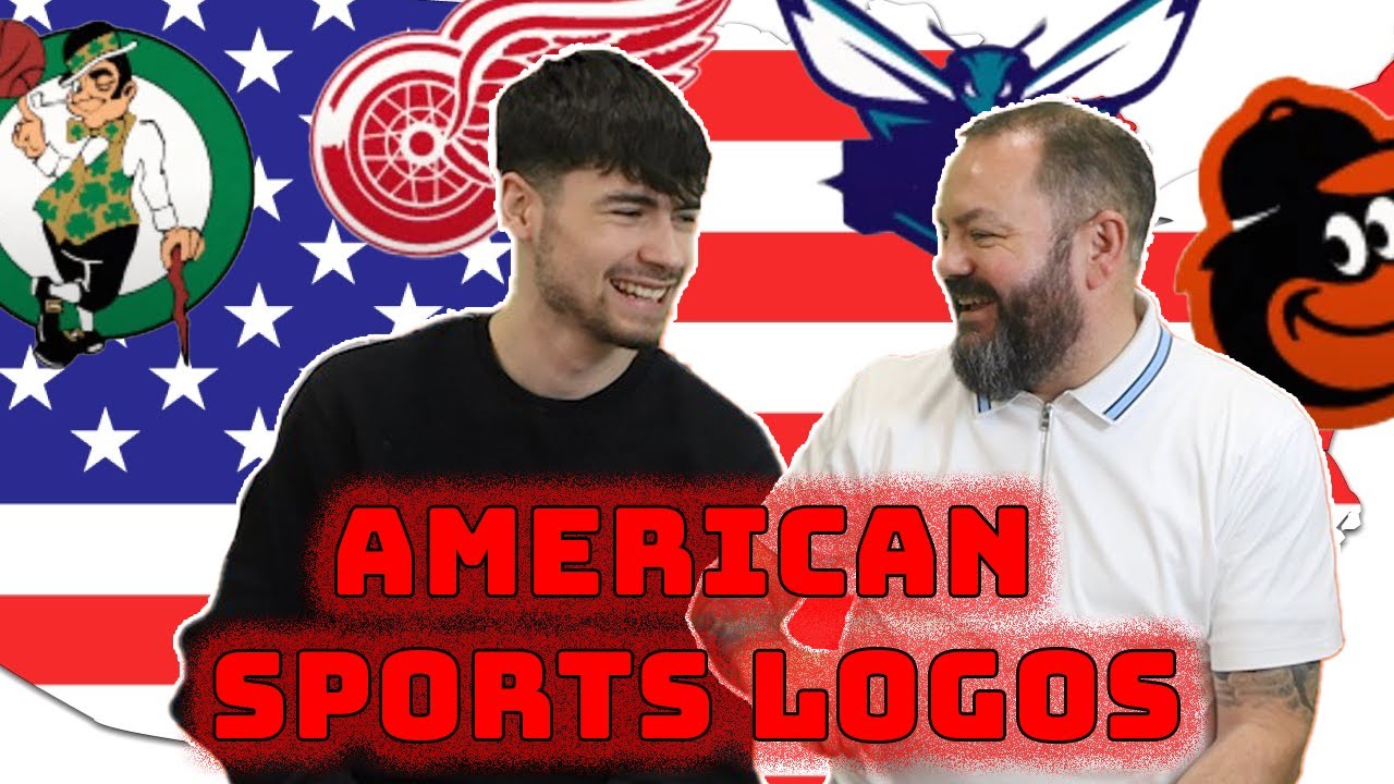 BRITISH FATHER AND SON | GUESS AMERICAN SPORTS TEAMS LOGOS!