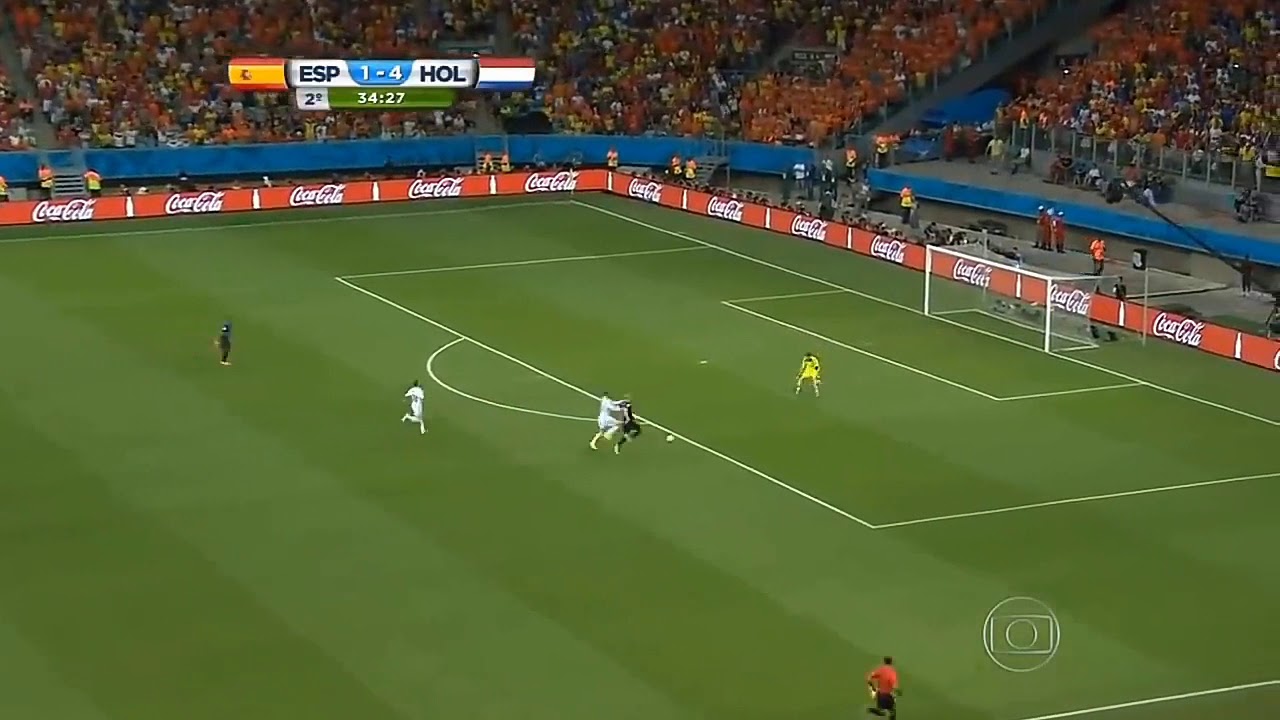 Gol de Robben contra a Espanha copa do mundo de 2014 (em hd)